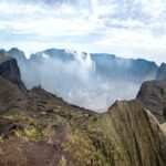 Krater des Mount Tambora, Indonesien