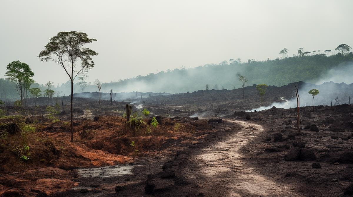 Nyiragongo im Kongo, Vulkanlandschaft