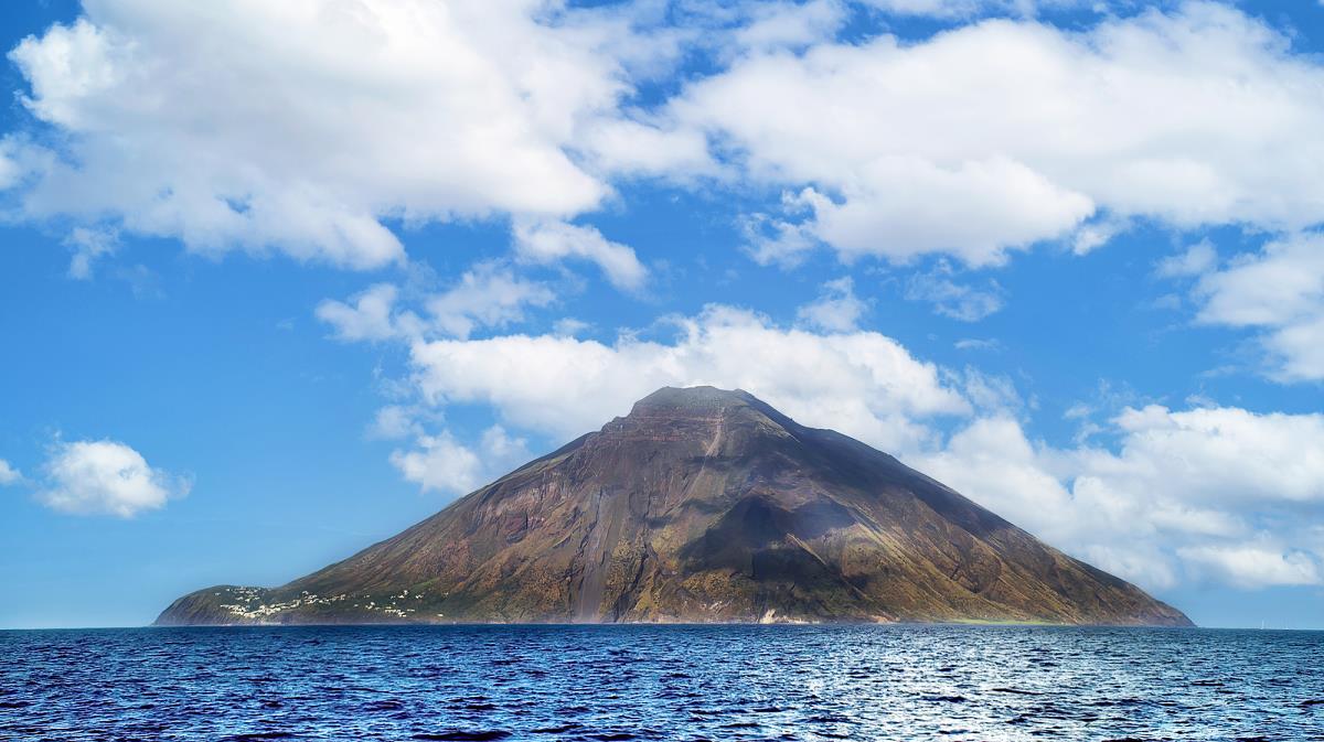 Vulkaninsel Stromboli, Italien